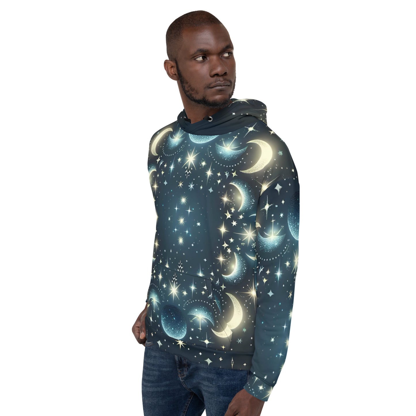 Unisex Lunar Stars Hoodie