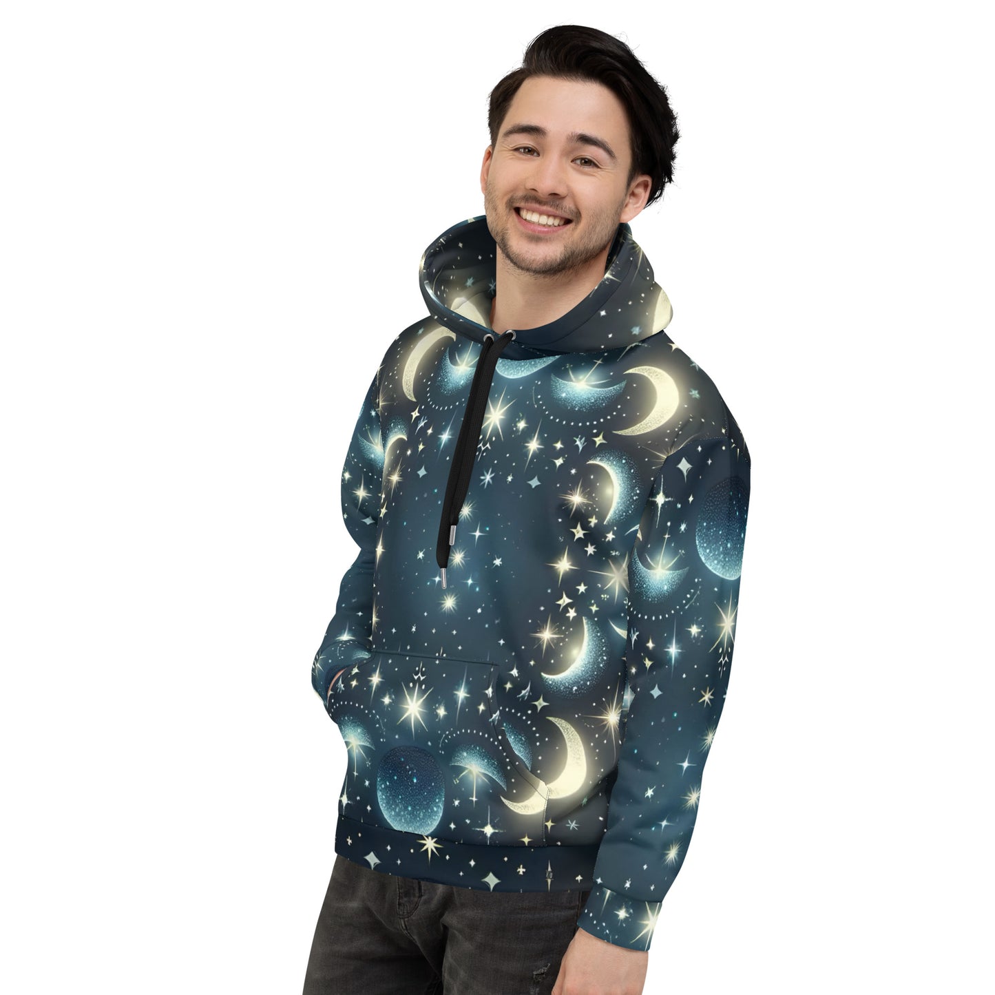 Unisex Lunar Stars Hoodie