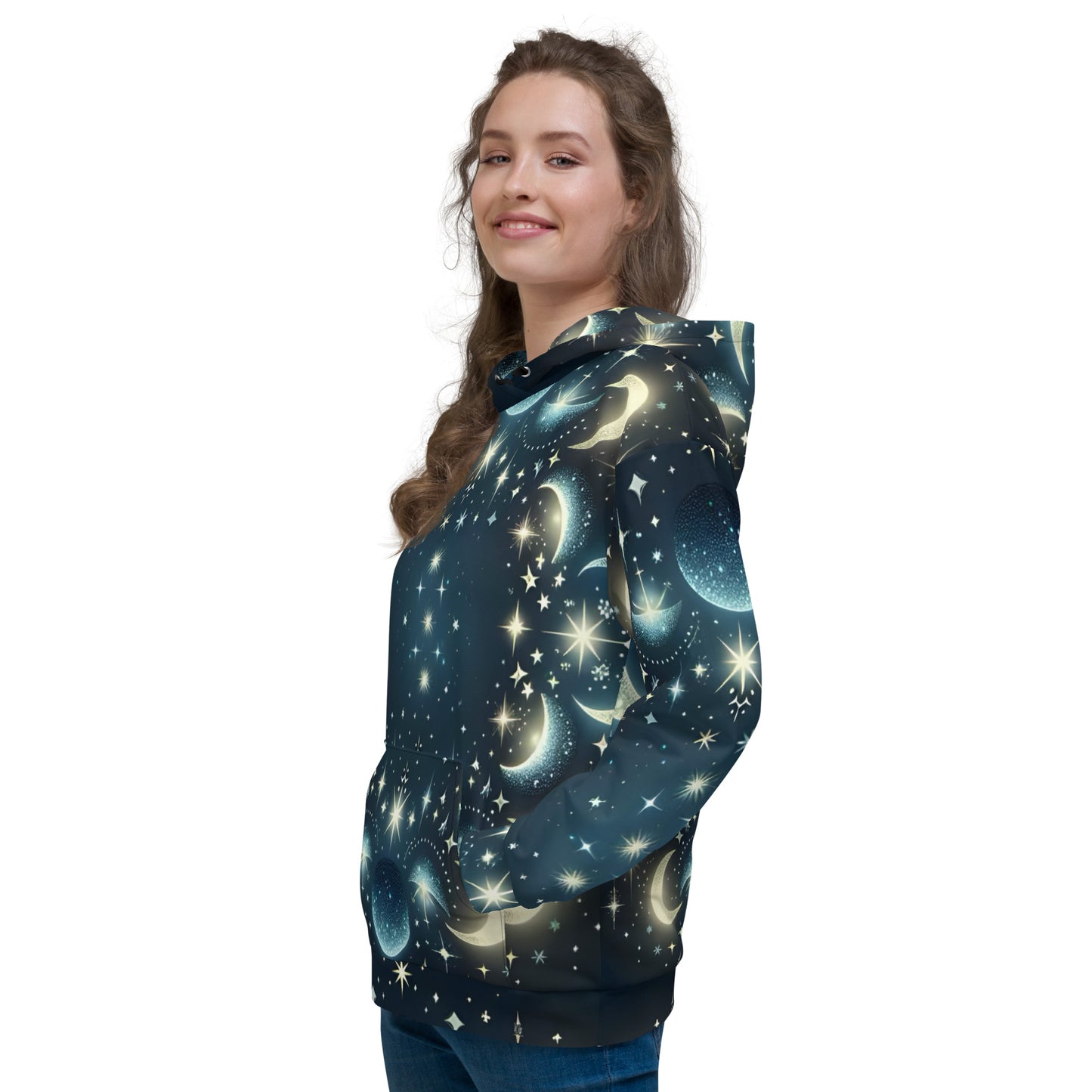 Unisex Lunar Stars Hoodie