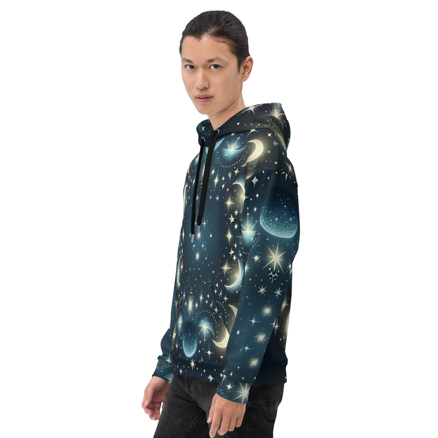 Unisex Lunar Stars Hoodie