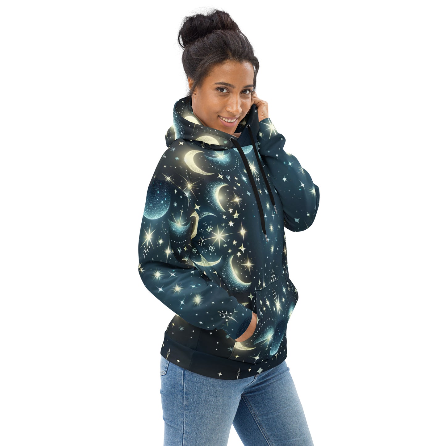 Unisex Lunar Stars Hoodie