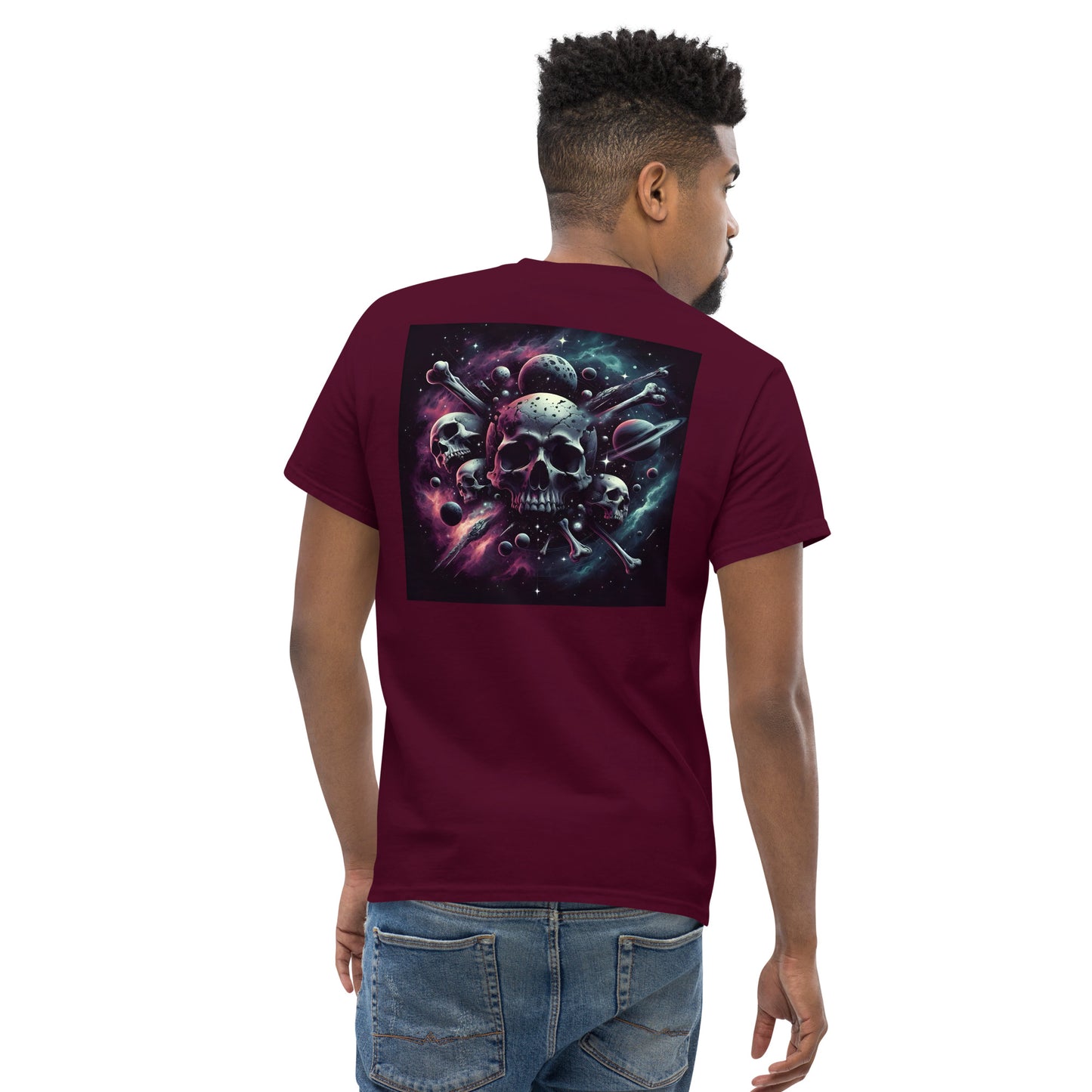 Mens Skull and Bones Tee