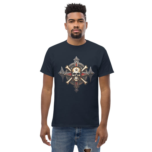 Mens Skull and Bones Tee