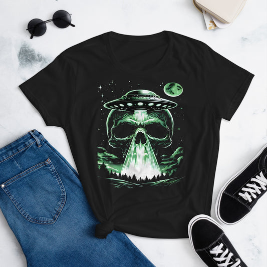 Women's UFO Skull Tee