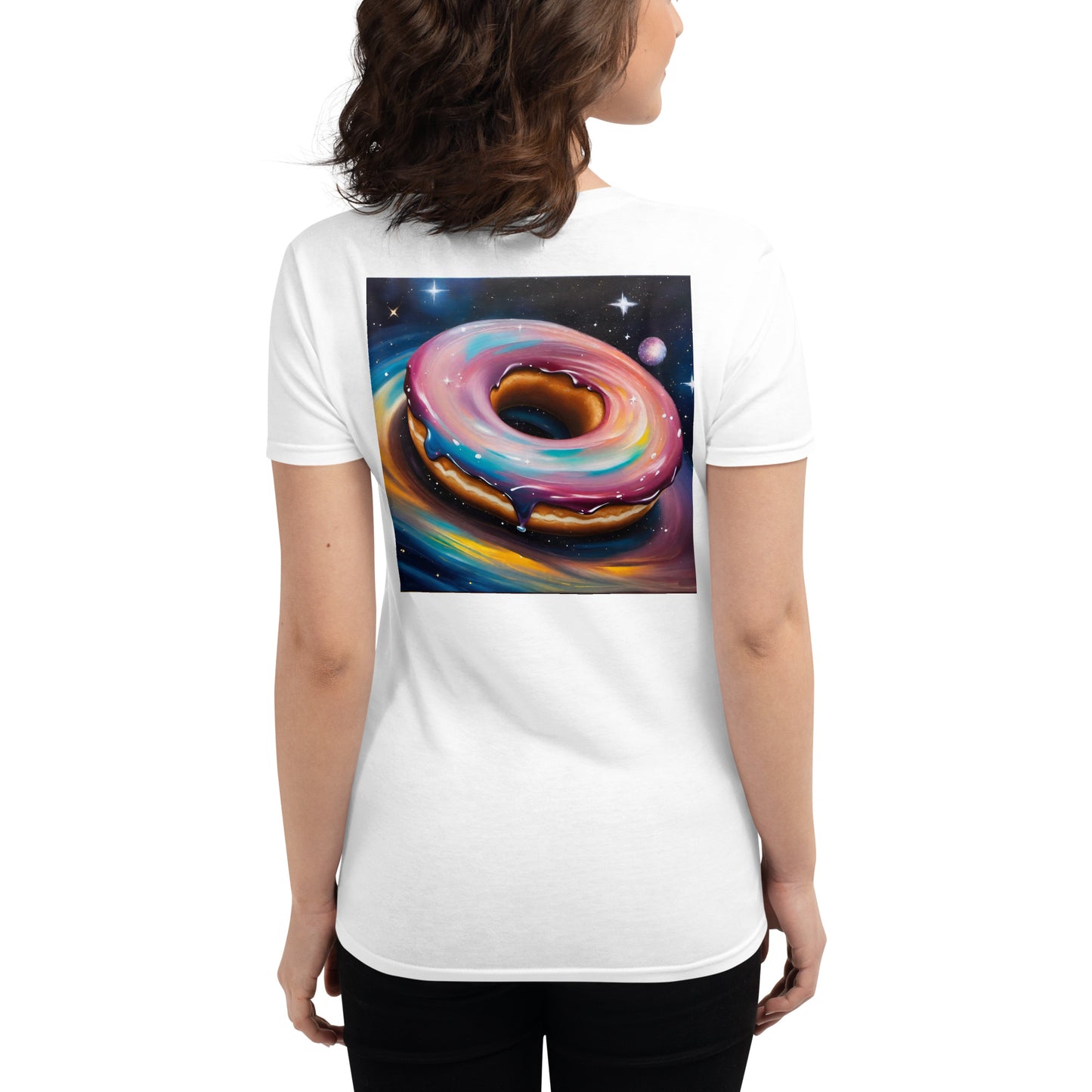 Women's Galactic Donut Tee