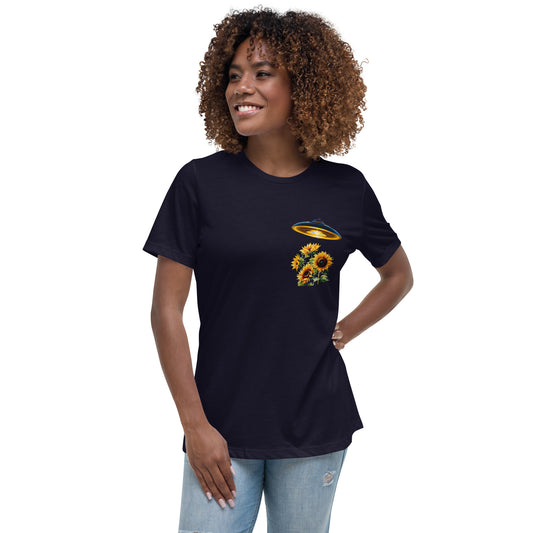 Women's Relaxed Sunflower Field shirt